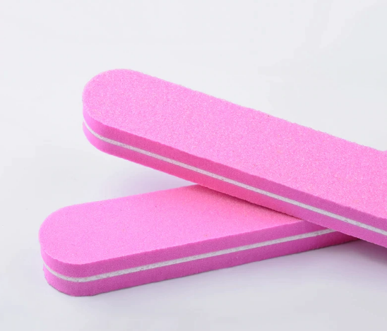 100/180 Nail Filer Pink thick
