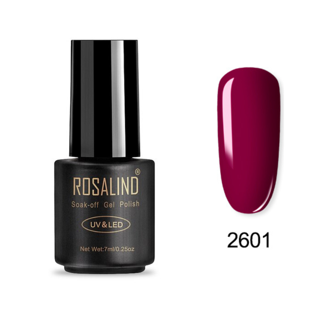 Rosalind Soak Off UV Nail Gel Polish 7ml Color - #2601