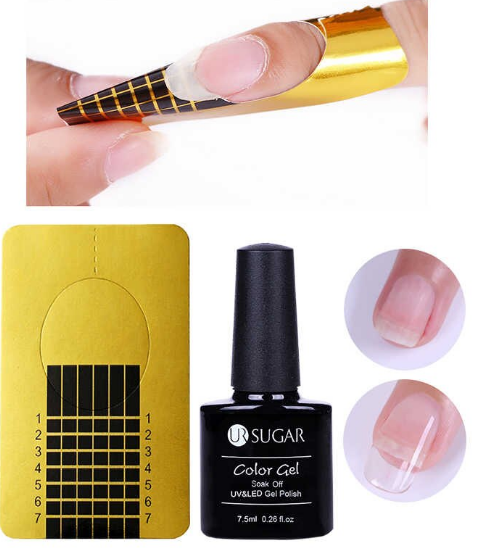 UR Sugar Quick Builder UV polygel Gel Extension 7.5 ml