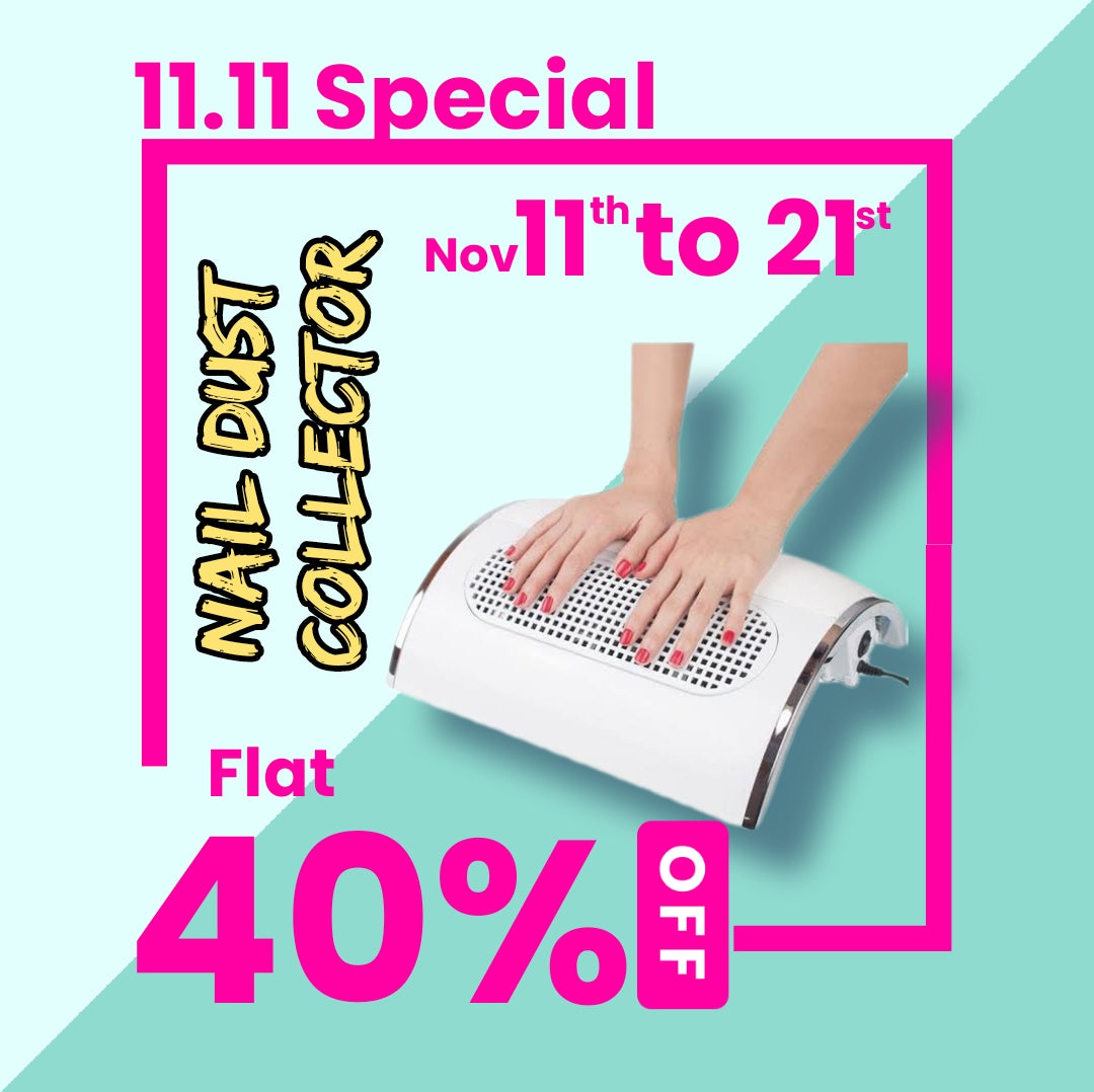 Nail Dust Collector 858-5 with 3 Fans