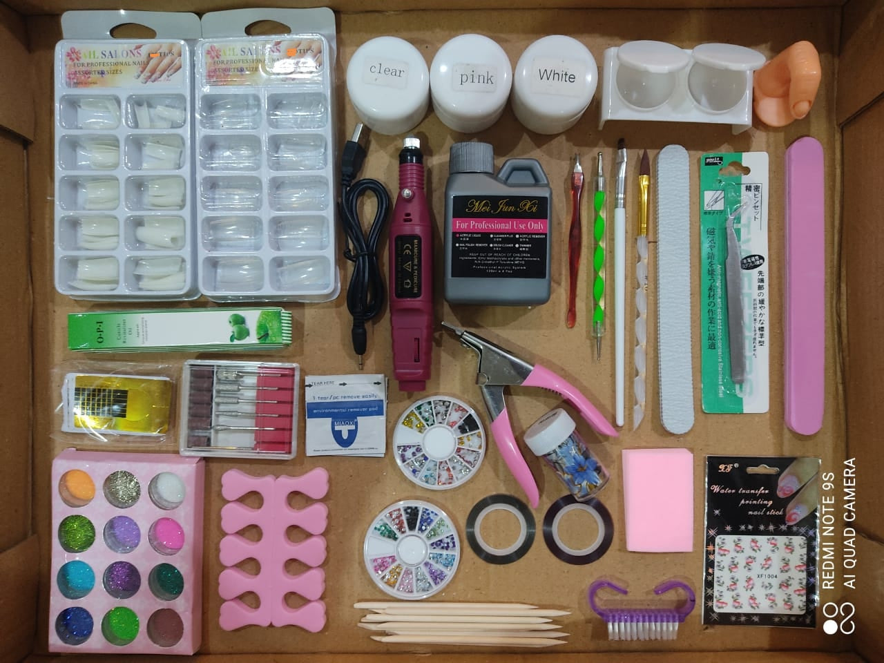 Acrylics Kit Professional or Home DIY 101