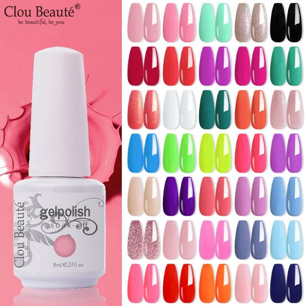 Gel Polish UV gel colors 8ml