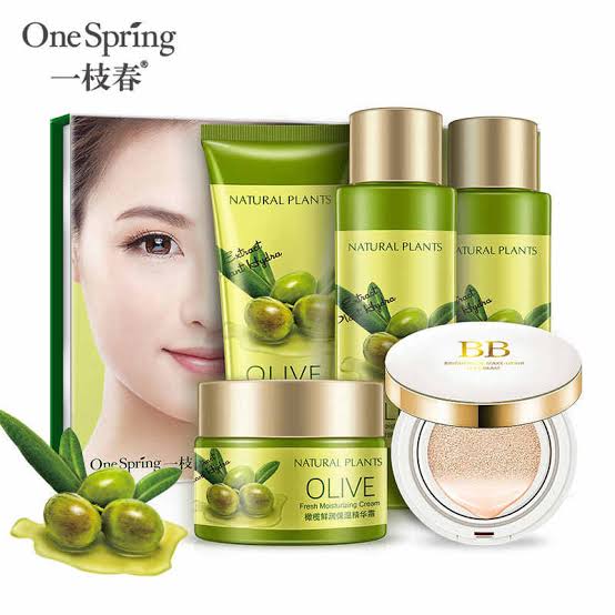 One Spring Olive Fresh Moisturizing
facial Skin Care kit