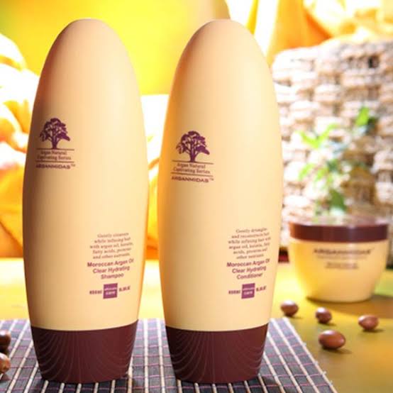 Pack of 2 Pure Arganmidas Moroccan Argan Oil Shampoo 200ml & Conditioner 200ml