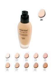 Golden Rose Fond De Tent Fluide Foundation 24 with SPF 15
