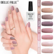 Pack Of 10 Belle Fille Nail Gel Polish 10ml