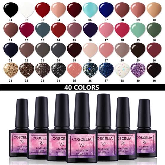 Coscelia Nail Gel Polish 8ml