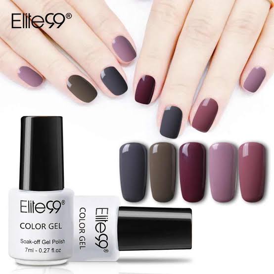 Pack Of 50 Elitte 99 Soak Off UV Gel Nail Gel Polish 7ml