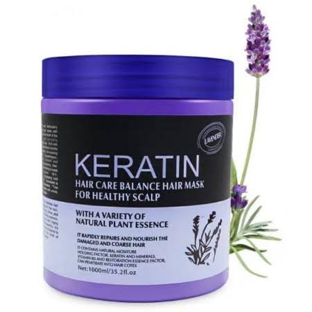 Keratin Hair Care Balance Hair Mask Lavender Hair Treatment
1000ml