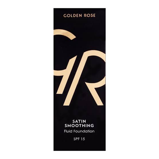 Golden Rose Satin Smoothing Fluid Foundation SPF 15.