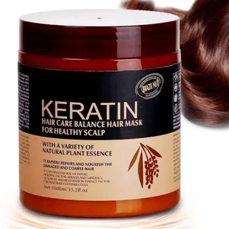 Keratin Hair Care Smooth Creamy Hair Treatment Mask 1000ml.