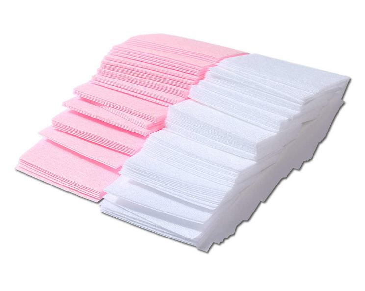 Nail Clean Wipes Cotton Lint Pads Paper UV Gel Nail Polish Remover Wipe Nail Art Tips