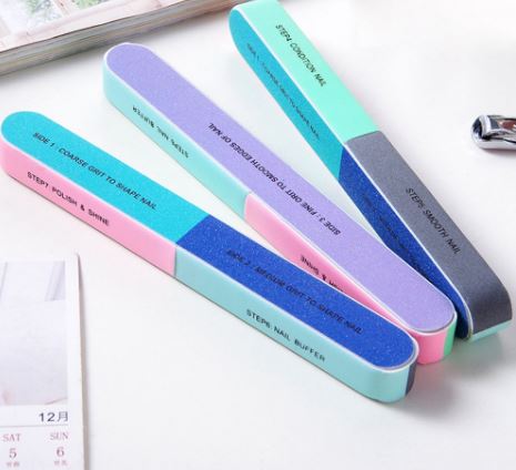 Nail Buffers 6 Step Files Professional Pedicure Art Nails File Buffer Beauty Manicure Art Tools Polishing Block Nail Tool