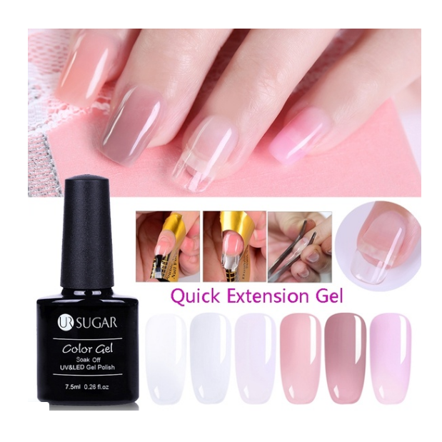 UR Sugar Quick Builder UV polygel Gel Extension 7.5 ml