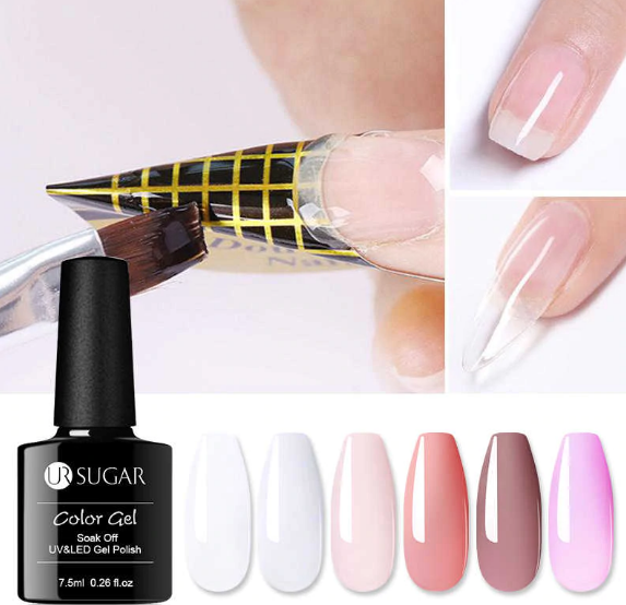 UR Sugar Quick Builder UV polygel Gel Extension 7.5 ml