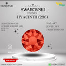 Swarovski Flat Back Stones For Nail Art - Hyacinth (236)