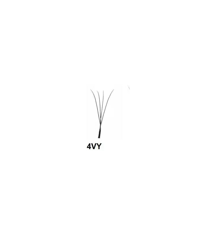 4VY Lash Extensions BY  | Premium Handmade V-Tip Volume Fans | 0.07mm CC Curl Mixed Tray (8-15mm) – Professional Lash Supplies