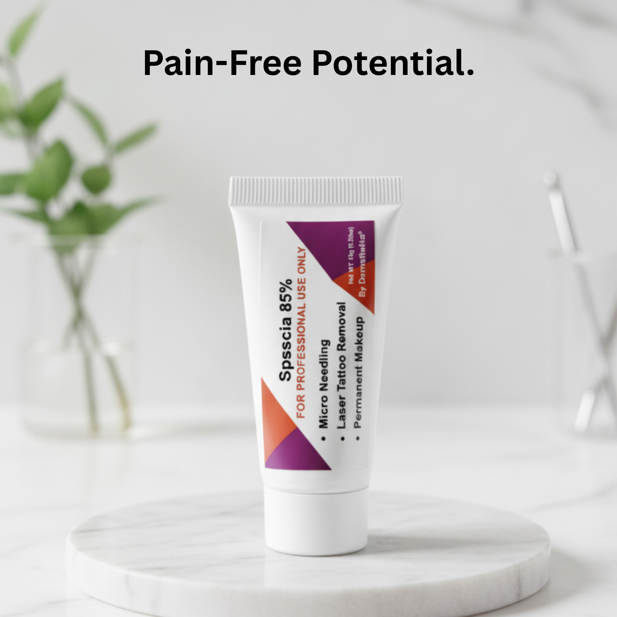 Spsscia numbing cream 85% Dermsthetics for tattoos, micro needling, laser tattoo removal , permanent makeup & body piercing