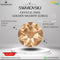 Swarovski Flat Back Stones For Nail Art - Crystal (001) Golden Shadow GSHA