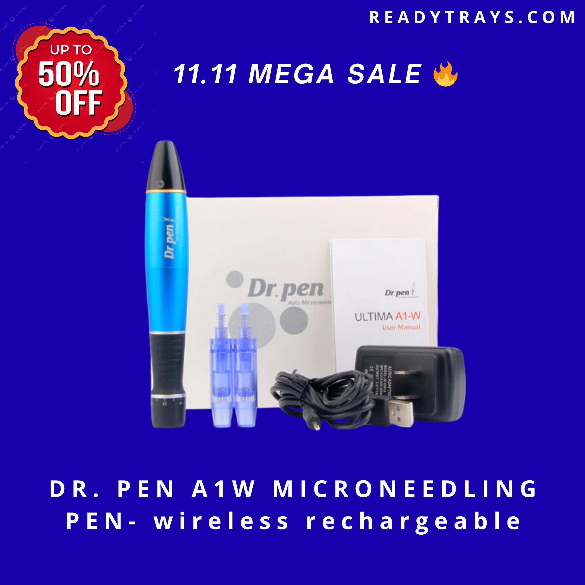 DR. PEN A1W MICRONEEDLING PEN- wireless rechargeable
