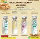 Hydra Facial Skincare Face Serum - Serums In Vial Form 5ml A,B,C,D