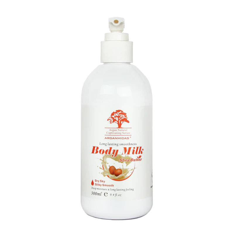 Arganmidas Body Milk Shea Butter Cream Body Lotion 300 ML