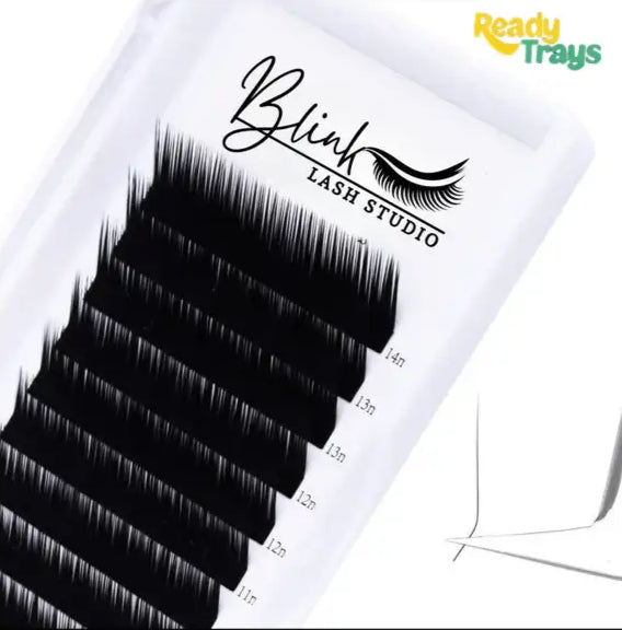 BLINK LU-M 0.07D/0.10D Mixed Tray Eyelash Extensions – Professional Soft Matte Lash Extension