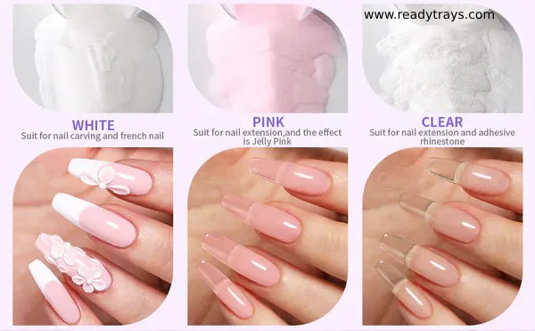 BORN PRETTY 4-Piece Acrylic Nail Kit for Nail Extensions