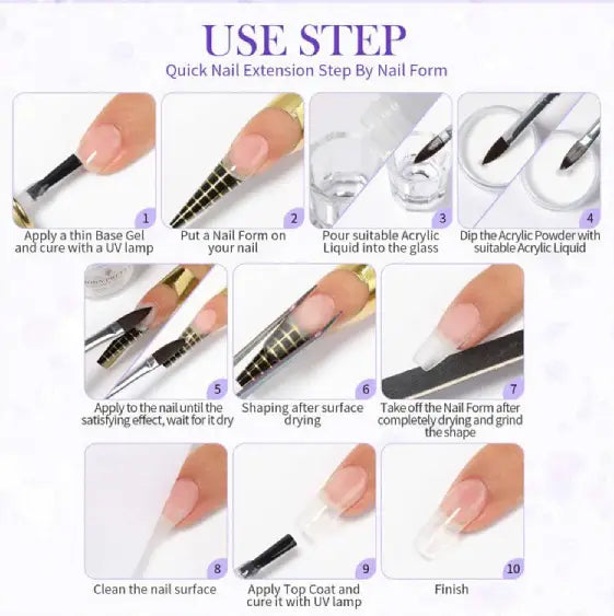 Born Pretty EMA Monomer Acrylic Liquid (60ml) – Professional Acrylic Nail System for Manicures