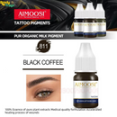 Aimoosi Black Coffee Pigment - Microblade Tattoo Ink For Permanent Makeup