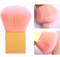 Gradient Pink Nail Dust Cleaning Brush - Soft Acrylic UV Gel Powder Remover Brush
