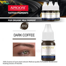 Aimoosi Dark Coffee Pigment - Microblade Tattoo Ink For Permanent Makeup