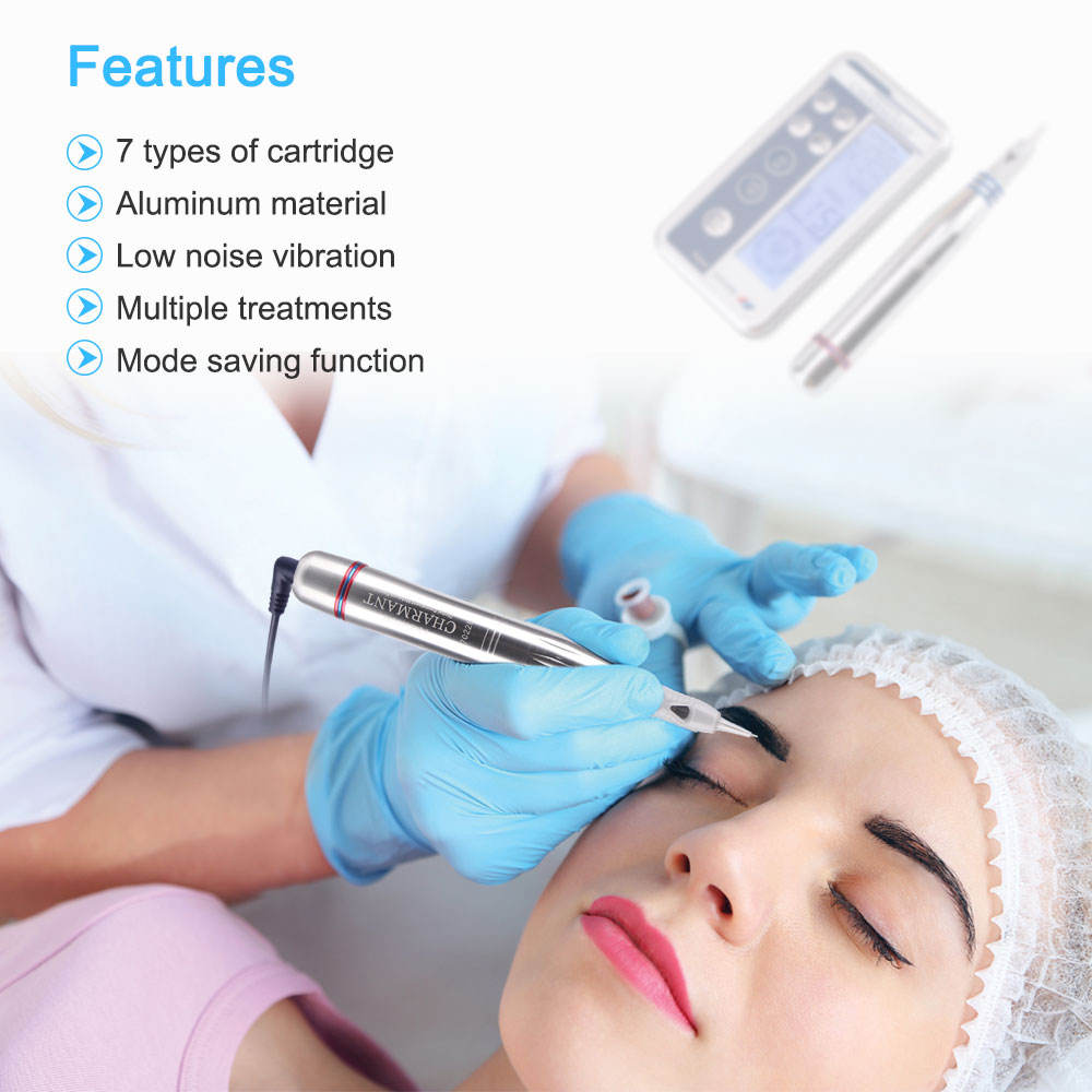 Charmant Premium Digital PMU Machine (Without Box) – Professional Permanent Makeup Device for Eyebrows, Lips & SMP