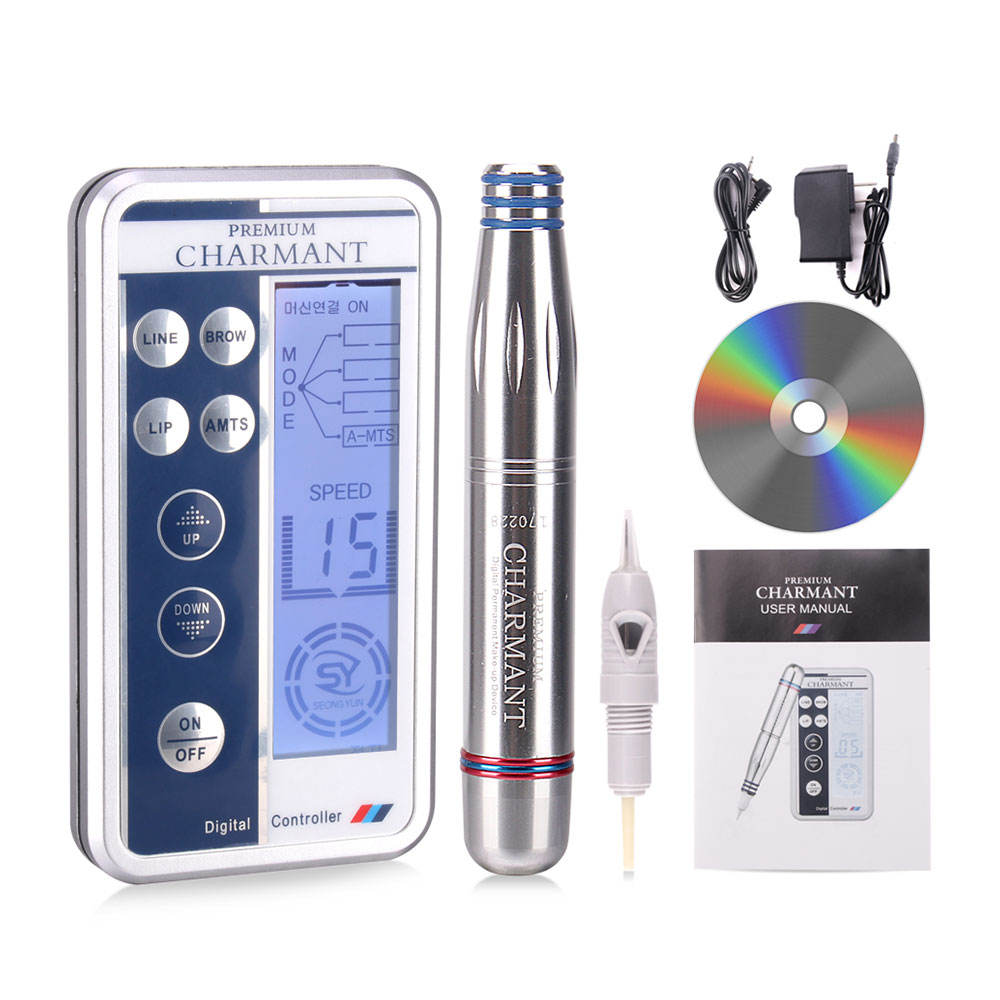 Charmant Premium Digital PMU Machine (Without Box) – Professional Permanent Makeup Device for Eyebrows, Lips & SMP