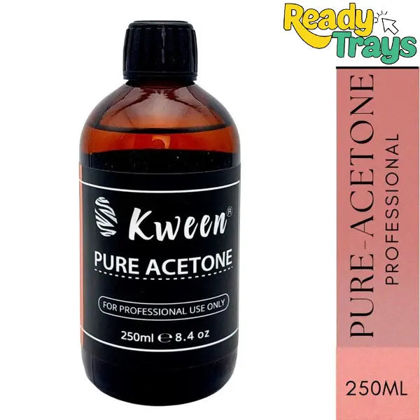 KWEEN 100% Pure Acetone Acrylic & Gel Nail Polish Remover – Ideal for Manicures & Pedicures
