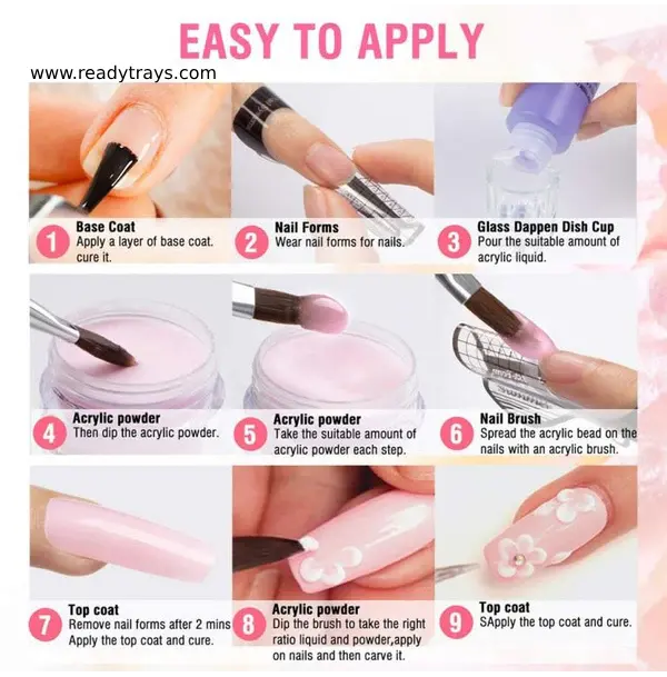 KWEEN Acrylic Liquid Monomer – EMA-Free, Flexible, Non-Yellowing Formula | High-Capacity Nail Art System for Acrylic Powder