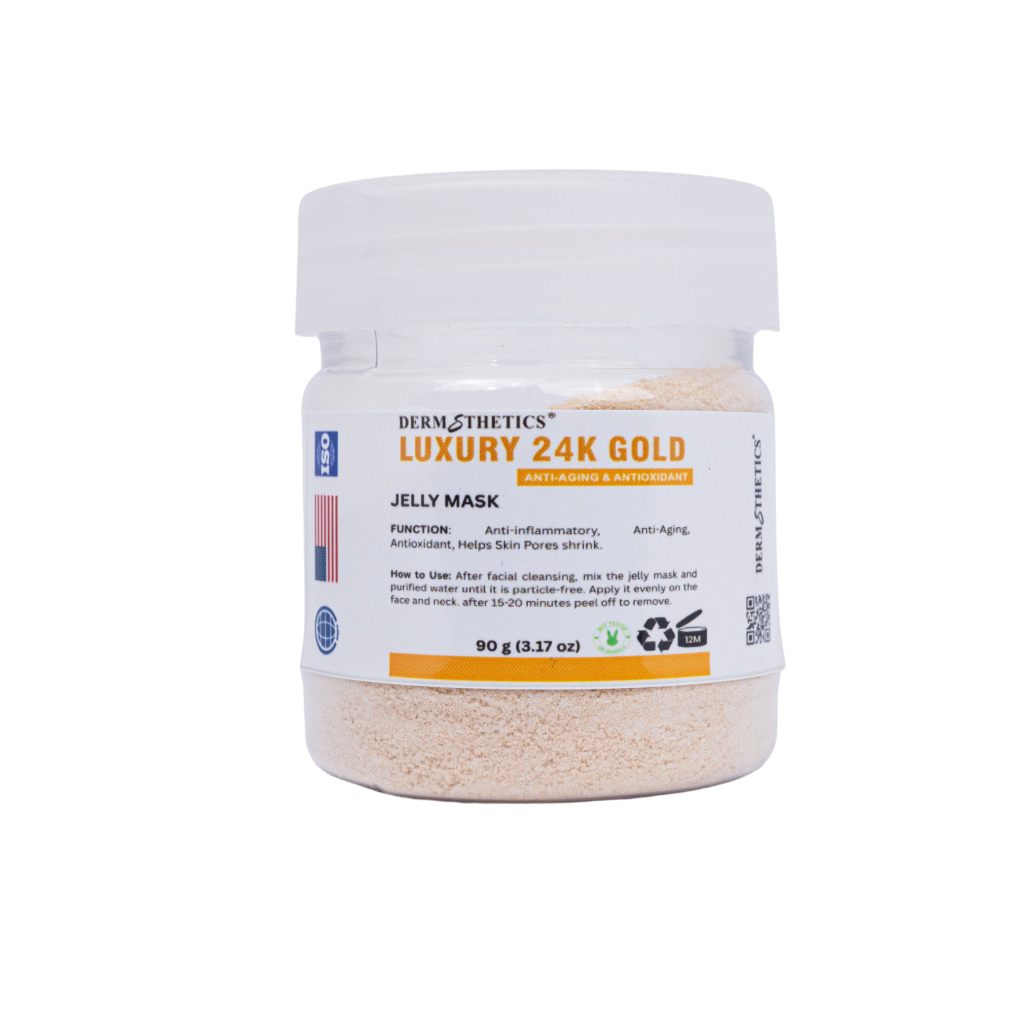 Luxury Gold 24k Jelly Mask 90g – Firming & Radiance Boost Facial Mask