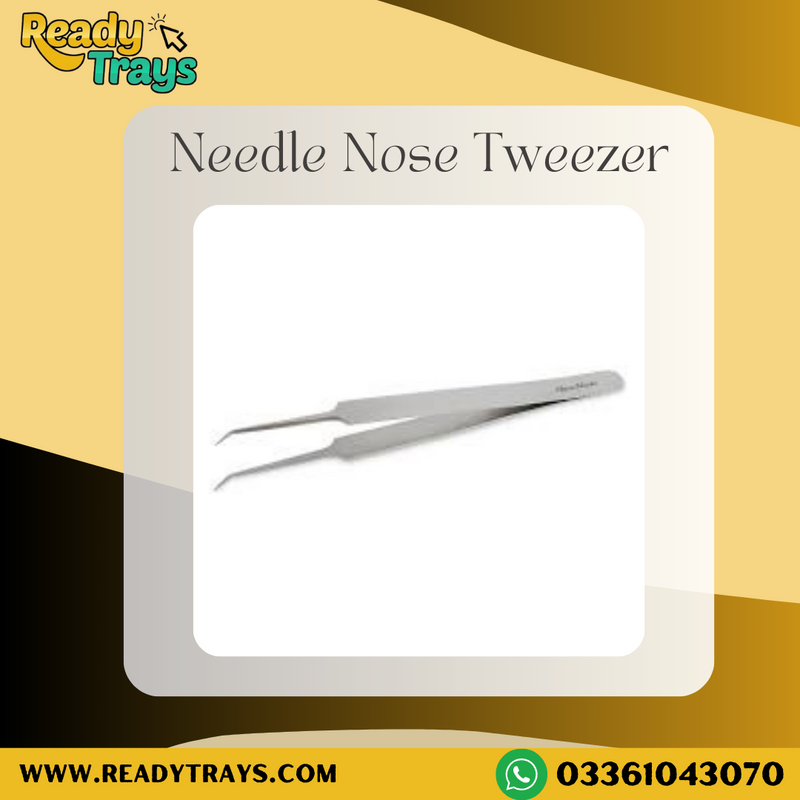 Needle Nose Tweezer - Stainless Steel