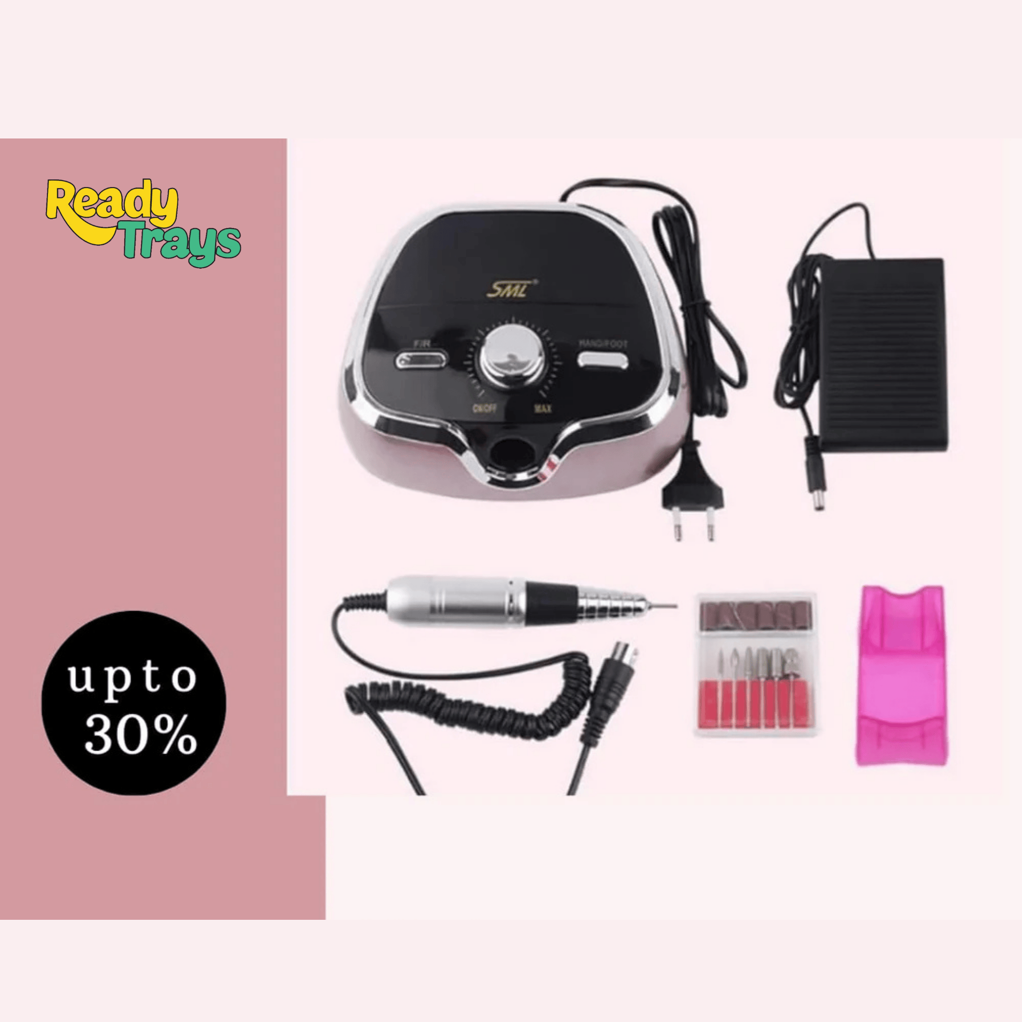High-Performance Nail Drill for Professional Salon or Home Use