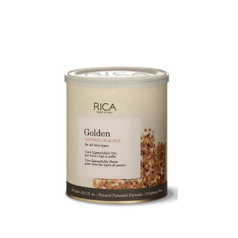 Rica Golden Liposoluble Wax for All Skin Types 800 ML