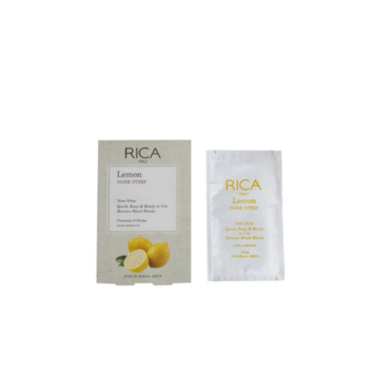 Rica Nose Strip for Normal Skin Lemon 8 Strips