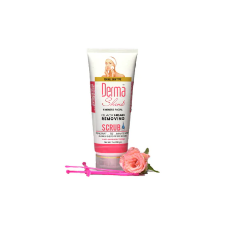 Derma Shine Blackhead Removing Scrub 200 GM