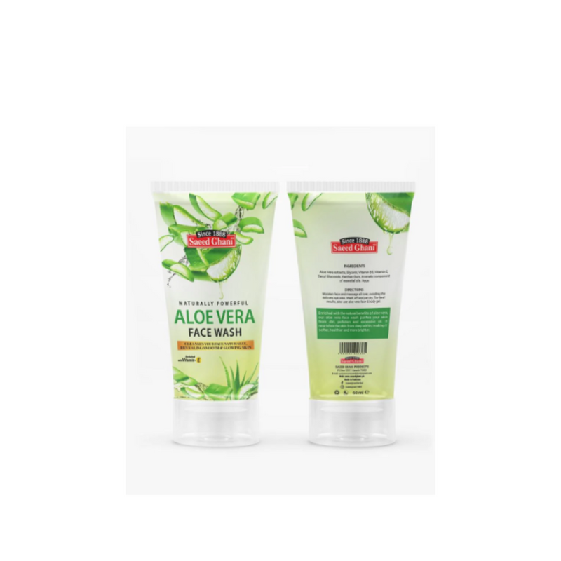 Saeed Ghani Aloe Vera Face Wash 60 ML