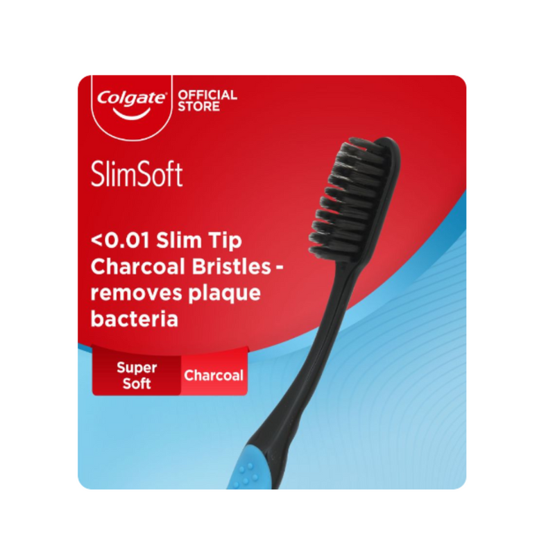 Colgate Slimsoft Charcoal Toothbrush