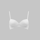 BLS Bra White Belva Soft Padded Cotton Teen