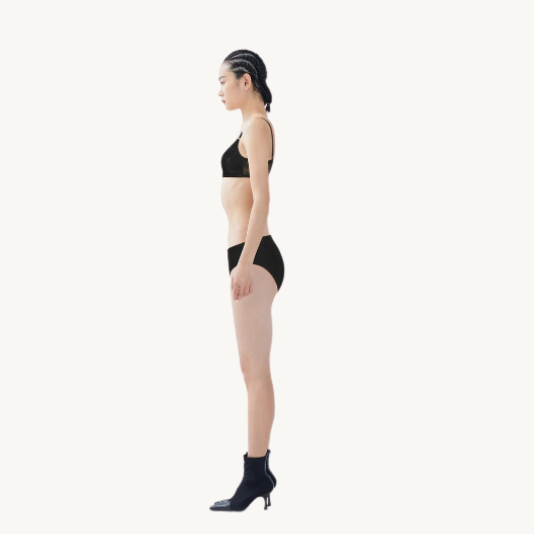 BLS Bra Black Mylena Non Wired And Non Padded