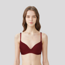 BLS Bra Maroon Pero Wired And Padded Cotton