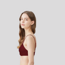 BLS Bra Maroon Pero Wired And Padded Cotton
