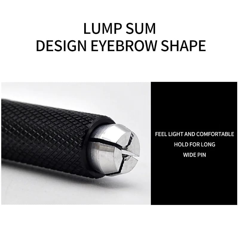 Manual Microblading Pen – Aluminum Handle for Eyebrow Tattoo & PMU (135mm)