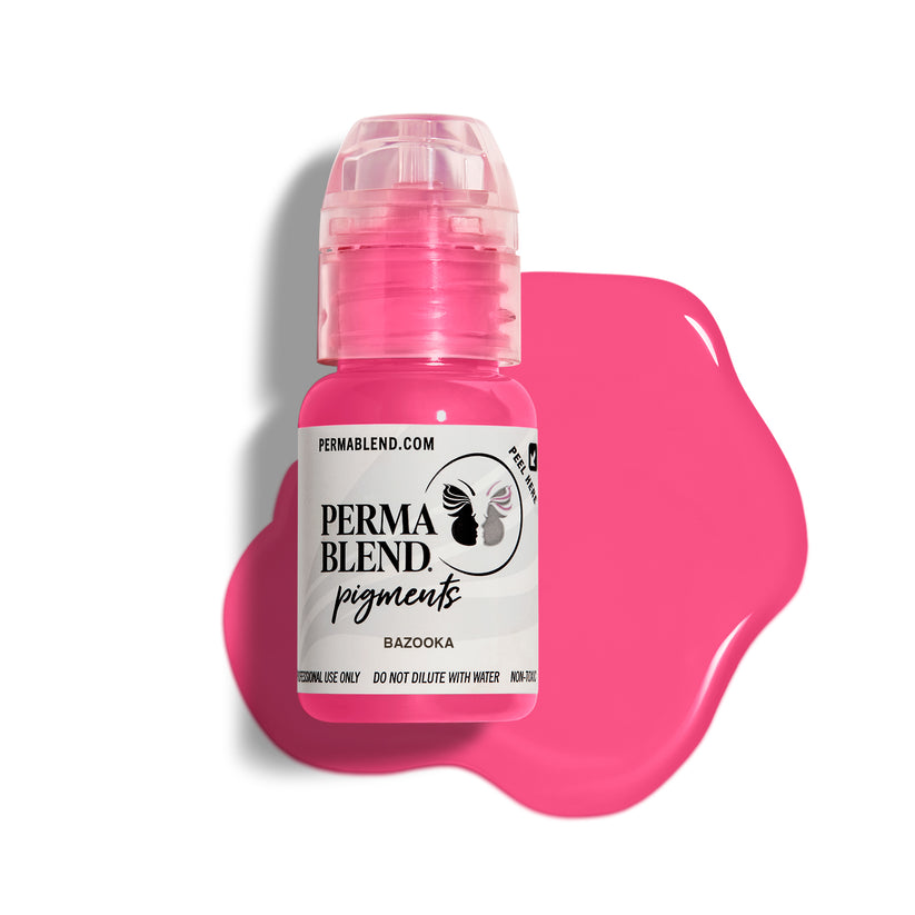 Perma Blend Bazooka 15ml Pigment – Professional PMU Lip Blush & Lip Tint Ink
